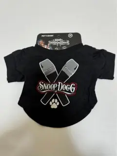 Snoop Dogg 犬用Tシャツ サイズXS黒