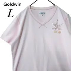 GOLDWIN ゴールドウイン  Tシャツ 半袖　スポーツウェア　ピンク　L