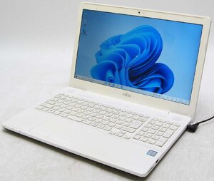 富士通 Lifebook AH50/X FMVA50XWP ■ i7-6700HQ/SSD/DVDマルチ/Webカメラ/第6世代/テンキー/最新OS搭載/Windows11 ノートパソコン #1