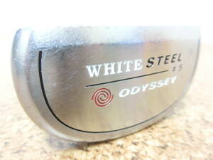 ♪ODYSSEY オデッセイ WHITE STEEL #5 ホワイトスチール パター 34インチ 純正スチールシャフト 中古品♪T1859