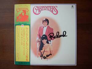 【 貴重 】カーペンターズ Carpenters 直筆サイン入りレコード