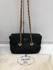 PRADA /プラダ /ショルダーバッグ /キルティング /チェーン/ma