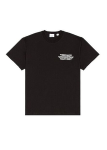 BURBERRY バーバリー 【22-23AW】 abel Tee　コットンTシャツ メンズ ・S/P 8042748 ブラック