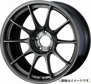 個人宅発送可能 ウエッズ Weds 17X8.5J +43 5穴 PCD100 EJ-TI ホイール 1本 WEDSSPORT TC-105X ティーシーイチマルゴエックス (73639)