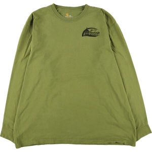 古着 カーハート Carhartt ORIGINAL FIT ロングTシャツ ロンT メンズXXL /eaa442069