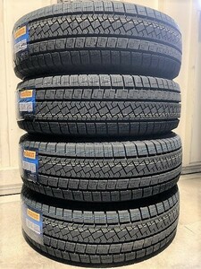 収納袋付 送料別 新品 4本セット (MI0007.8) 225/60R18 100H PIRELLI ICE ZERO ASIMMETRICO 2023年製造 屋内保管 スタッドレス　225/60/18