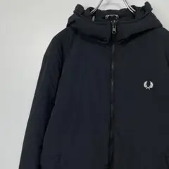 FREDPERRY フレッドペリー　中綿ダウンパーカー　ブラック　L