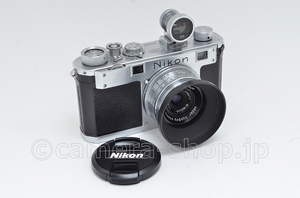 Nikon S W-NIKKOR.C 3.5/3.5cm w/finder,hood,cap