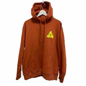 【新品同様】PALACE Tri-Lenticular Hood size:XLRust パレス パーカー ロゴ Palace skateboards フーディ SUPREME シュプリーム