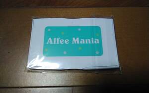 ふせん　THE ALFEE アルフィー MANIA　継続特典 