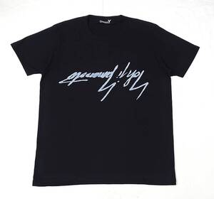 Ground Y グラウンドワイ 逆さロゴTシャツ 3 黒 ヨウジヤマモト