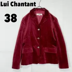 ♥Lui Chantant♥ ルイシャンタン ベロア テーラードジャケット