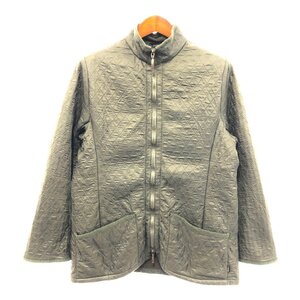 Barbour バブアー キルティング ジャケット ユーロ ヨーロッパ古着 カーキ (メンズ USA 12) 中古 古着 P4127