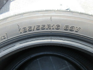 185/55R16 ブリヂストン エコピア EP150 製造年数16.18年 残溝約5.5　5.9㎜ 2本セット MADE IN JAPAN