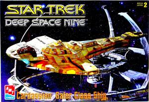 AMT/ERTL 1/750 ディープ・スペース・ナイン カーデシア軍 ガロア級巡洋艦 STAR TREK DEEP SPACE NINE プラモデル 未使用 未組立 稀少