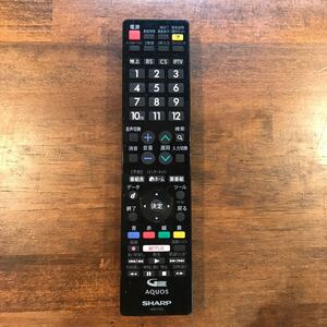 SHARP AQUOS GB214SD テレビリモコン