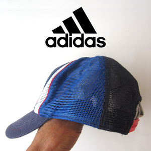 未使用品　adidas／アディダス★　異素材切替　ベースボールキャップ