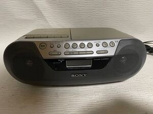 展示品★SONY★ソニー★CFD-S05★CDラジカセ★CD/AM/FMラジオ/カセット★完動品★動作確認済み★