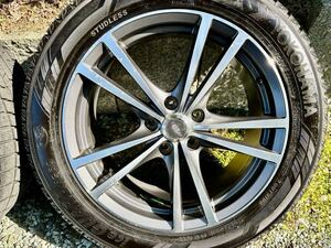 ☆☆☆4本セット18×7.5Jインセット48 5穴20年26週ヨコハマスタッドレスアイスガードIG60 235/50R18アルファード ヴェルファイア☆☆☆