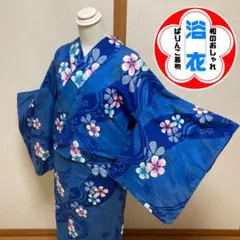 ✨ 厳選【 浴衣 】桜 鹿の子 流水 カジュアル 夏祭り 花火 240