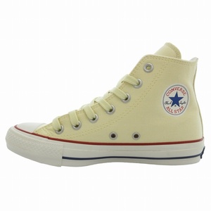 コンバース CONVERSE ALL STAR オール スター 100COLORS HI ハイカット 23.0cm クリームカラー /BL 0823 ■GY18 レディース