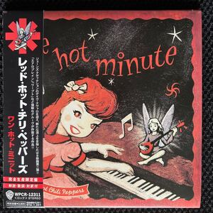 RED HOT CHILI PEPPERS / ONE HOT MINUTE 紙ジャケットCD 帯、開設、歌詞対訳付