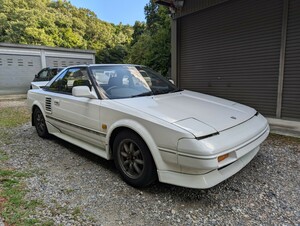 トヨタ　MR2　AW11　スーパーチャージャー　５速ＭＴ　走行１９１、０７５ｋｍ　一時抹消登録　現状販売