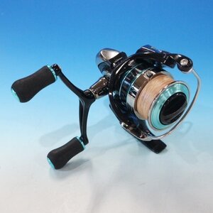 中古美品 DAIWA/ダイワ エメラルダス/Emeraldas 2508PE-DH スピニングリール 055985 ダブルハンドル 定形外可