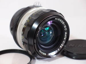 ニコン NIKON オリジナル MF一眼レフカメラ用レンズ Auto NIKKOR-N.C 24㎜ F2.8 AI改 NO.406446 Nippon Kogaku Japan LENS MADE IN JAPAN