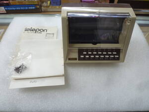 未使用品　長期倉庫保管　希少　telepon　テレポン　昭和レトロ