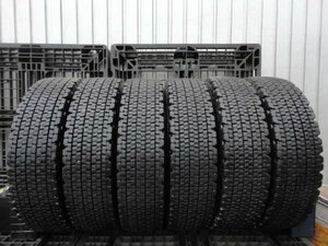 ◆ 冬 美品9.5分山 ブリヂストン W900 225/80R17.5 123/122L 6本 2021年製 ◆