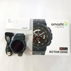 「一円スタート」Amazfit Active Edge 46mm アウトドア スマートウォッチ AIによる睡眠/運動管理「1円」 HOS01_1227