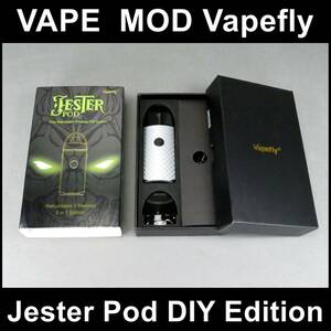 ●VAPE べイプ Vapefly ベイプフライ Jester ジェスター アトマイザー Pod Kit Rebuildable Edition ポッド型 ビルド DL MTL ジャンク扱い