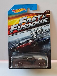 Hot wheels　FAST &FURIOUS ワイルドスピード　FAST FURIOUS 6 