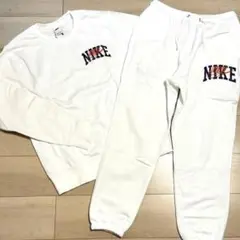 NIKE ナイキ セットアップ 上下 トレーナー スウェットパンツ 新品 白