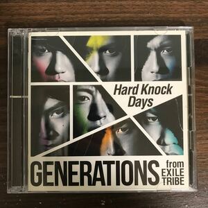 (G3033) 中古100円 GENERATIONS from EXILE TRIBE Hard Knock Days