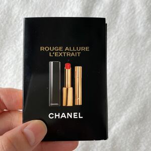 CHANEL シャネル　ルージュアリュール レクストレ　854 ルージュ　ピュイサン　サンプル