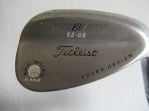 ★Titleist タイトリスト BV ウェッジ 52-08 純正スチールシャフト F721★レア★激安★中古★　★