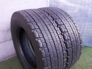 ★245/70R19.5, ミシュラン ICE GRIP XDW!！倉庫保管品!!冬用スタッドレス!!直接引取大歓迎!!☆中型トラックなどに!!2本セット価格!!_A327