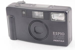 【外観特上級】Pentax ペンタックス ESPIO AF ZOOM コンパクトフィルムカメラ ブラック　#m8463