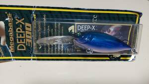 即決メガバス【DEEP-X300】「琵琶湖ブルー」