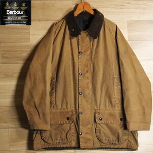 E3K/S6.20-5　ユーロ古着　90s　英国製　Barbour　バブアー　BEAUFORT　ビューフォート　オイルドジャケット　ハンティングジャケット