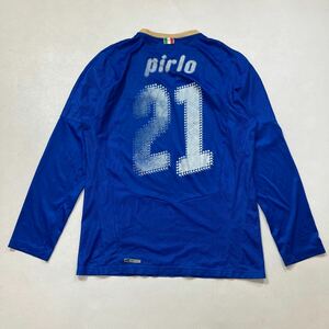 286 サッカー イタリア代表 アンドレア・ピルロ 2008 ユニフォーム 長袖 21番 pirlo オフィシャル PUMA プーマ 40625AE