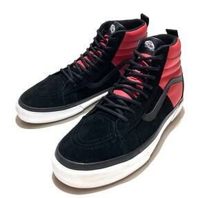 【美品】Vans × The North Face SK8-Hi 46 MTE DX Red（US12／30cm）バンズ ノースフェイス スケートハイ スウェード