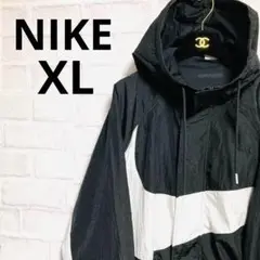 希少 XLサイズ NIKE ナイキ ナイロンジャケット  品薄　人気　ブラック