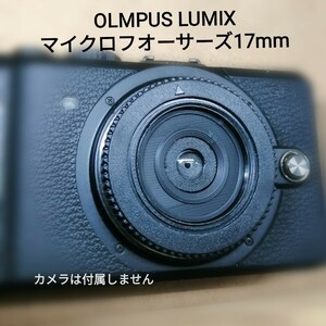 ☆キャップレンズ 17mmf11 OLMPUS LUMIX マイクロフォーサーズマウント 自撮りにも 
