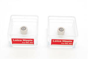 Leica M2 M3 フラッシュアダプター 2点 セット シンクロアダプター ニップル ライカ カメラ アクセサリー nipple #5996