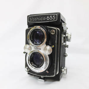 1円★動作未確認 ジャンク扱い【Yashica】ヤシカ 635 二眼レフカメラ ビンテージカメラ 精密機器 アンティーク コレクション★