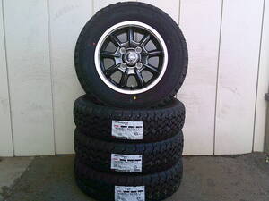 新品セット☆JP STYLE Bany＆ヨコハマ　ジオランダーKT☆145/80R12 80/78N☆145R12 6PR相当☆軽トラ・軽バン・ピクシス・クリッパー等