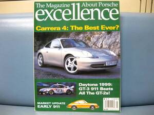 洋書 ポルシェ専門誌 エクセレンス/EXCELLENCE #85 1999年5月